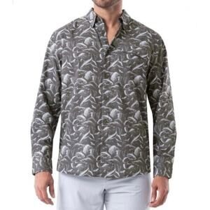 NWT Guy Harvey Long Sleeve Vented Fishing Shirt Men's XXL Fish Print Lightweight